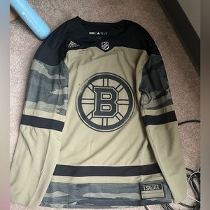 Military bruins jersey